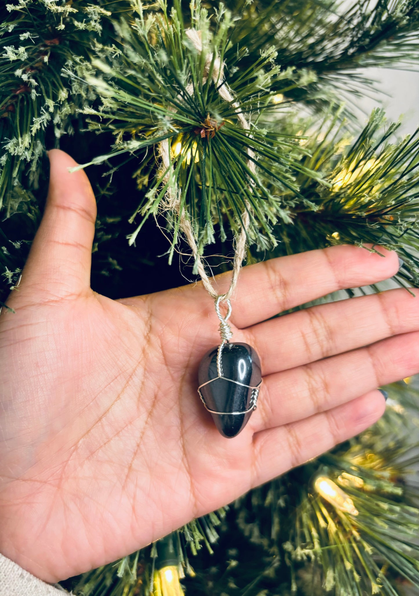 Hematite Crystal Ornament