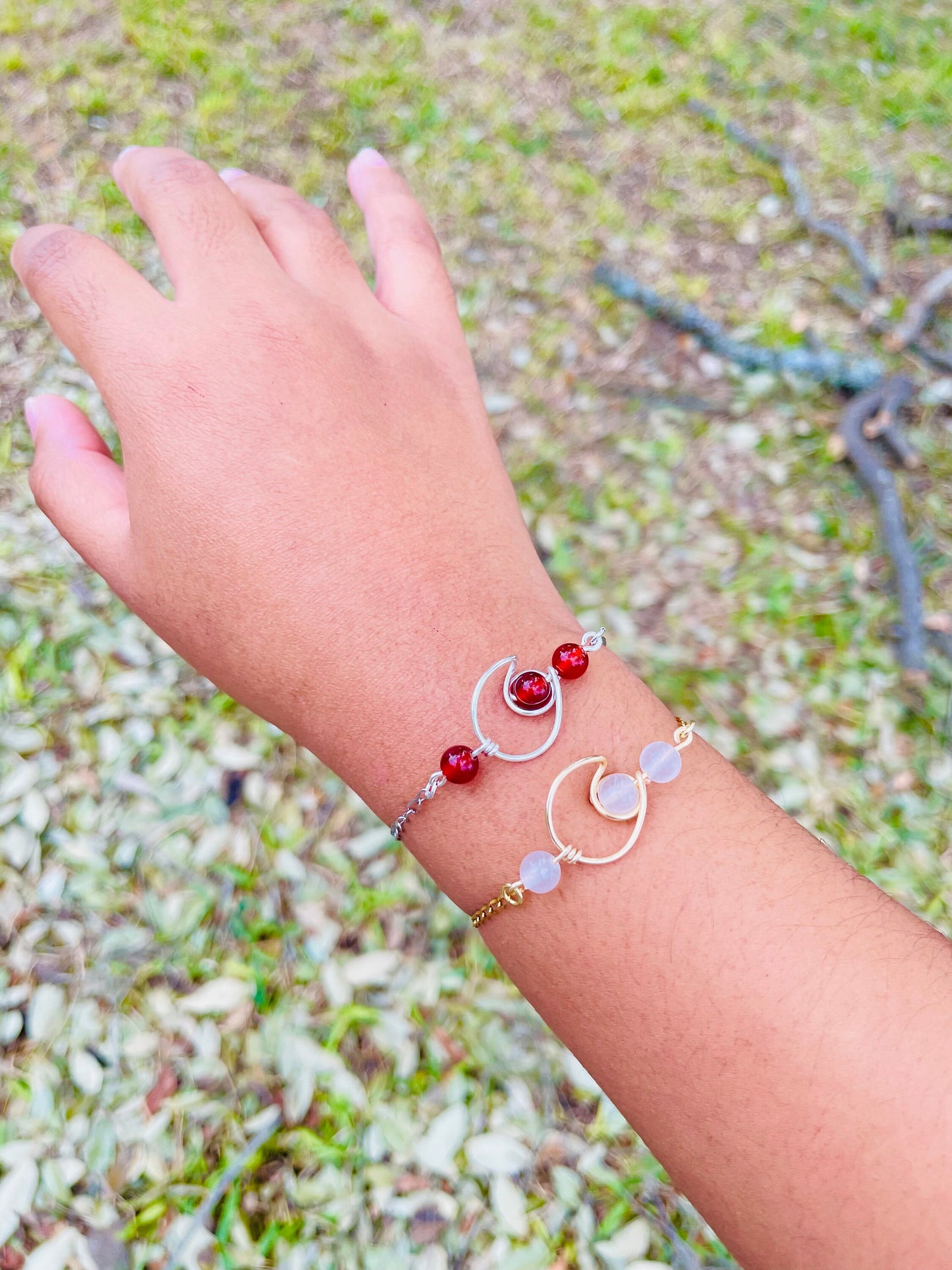 Crystal Moon Bracelet - Custom