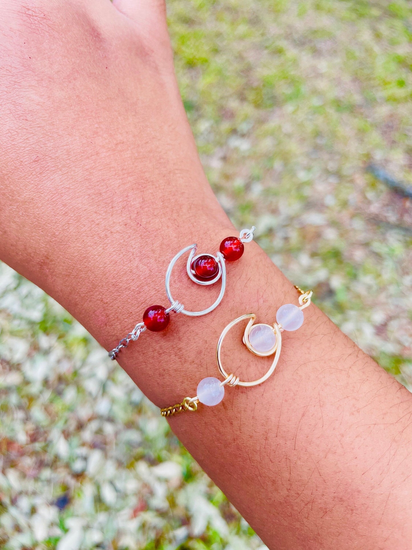 Crystal Moon Bracelet - Custom