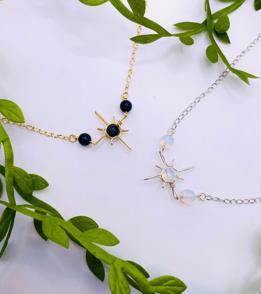 Crystal Sun Necklace - Custom