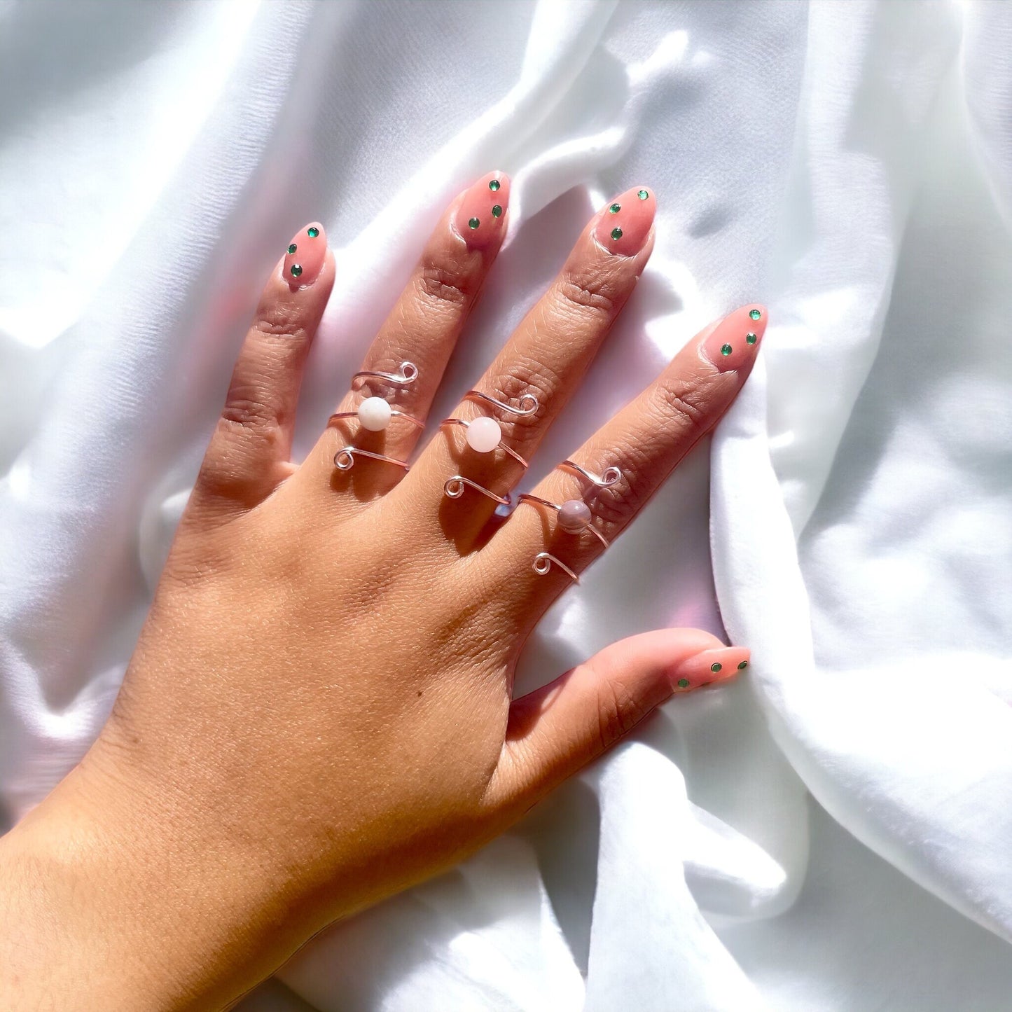 Crystal Wrap Adjustable Ring - Custom