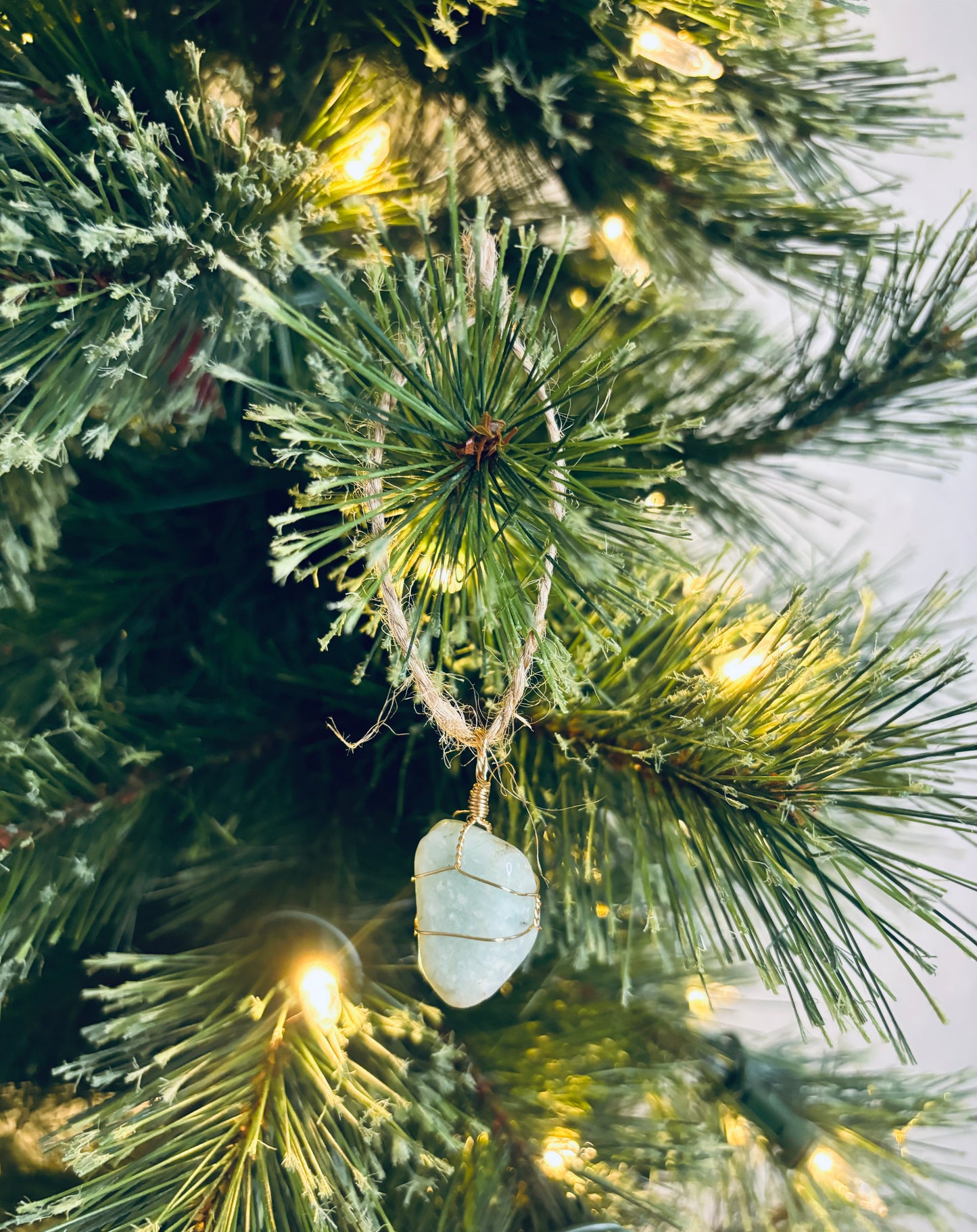 Amazonite Crystal Ornament