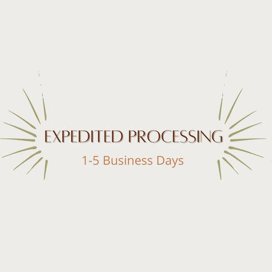 Expedited Processing | 1-5 Business Days