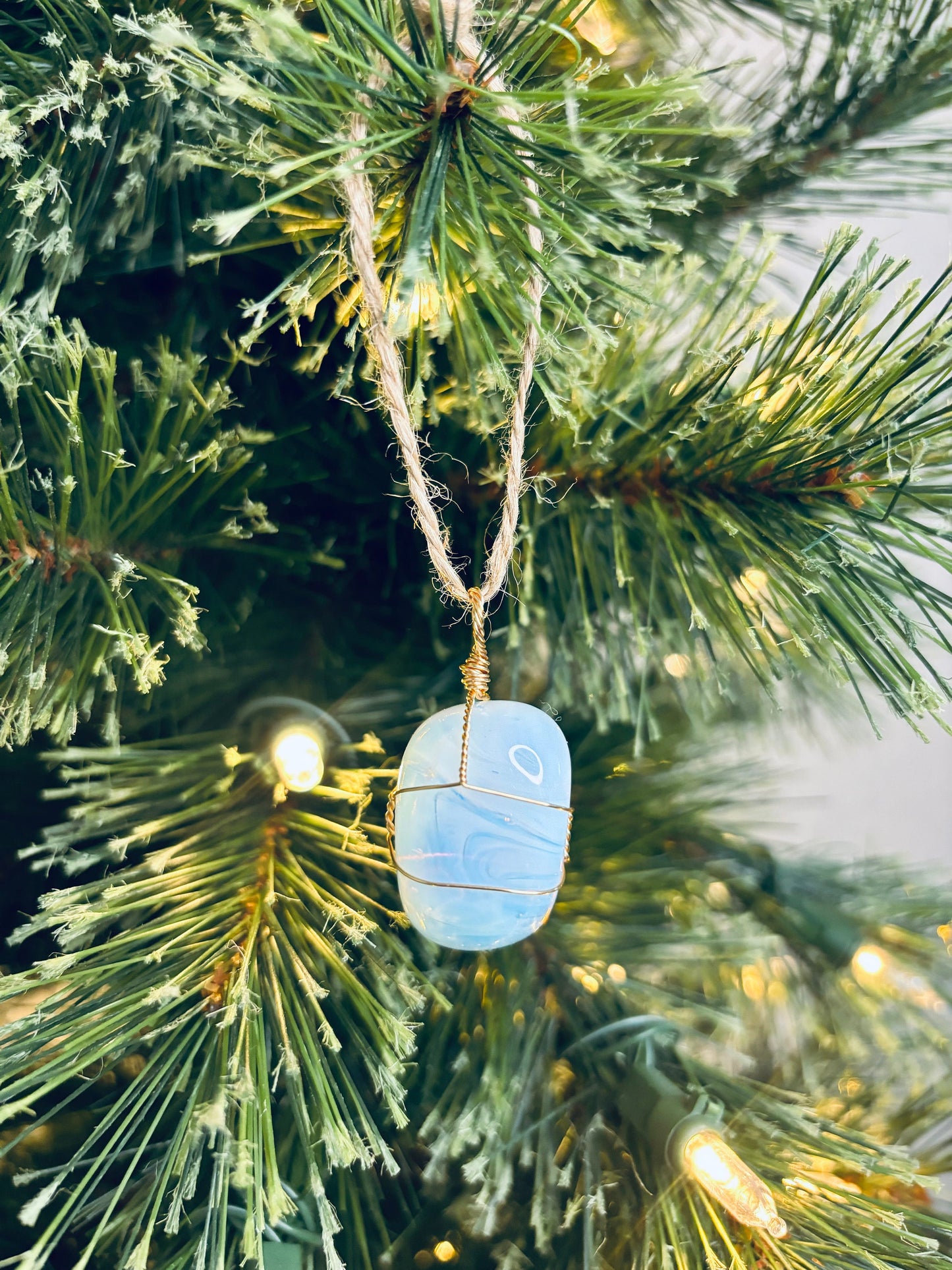 Opalite Crystal Ornament