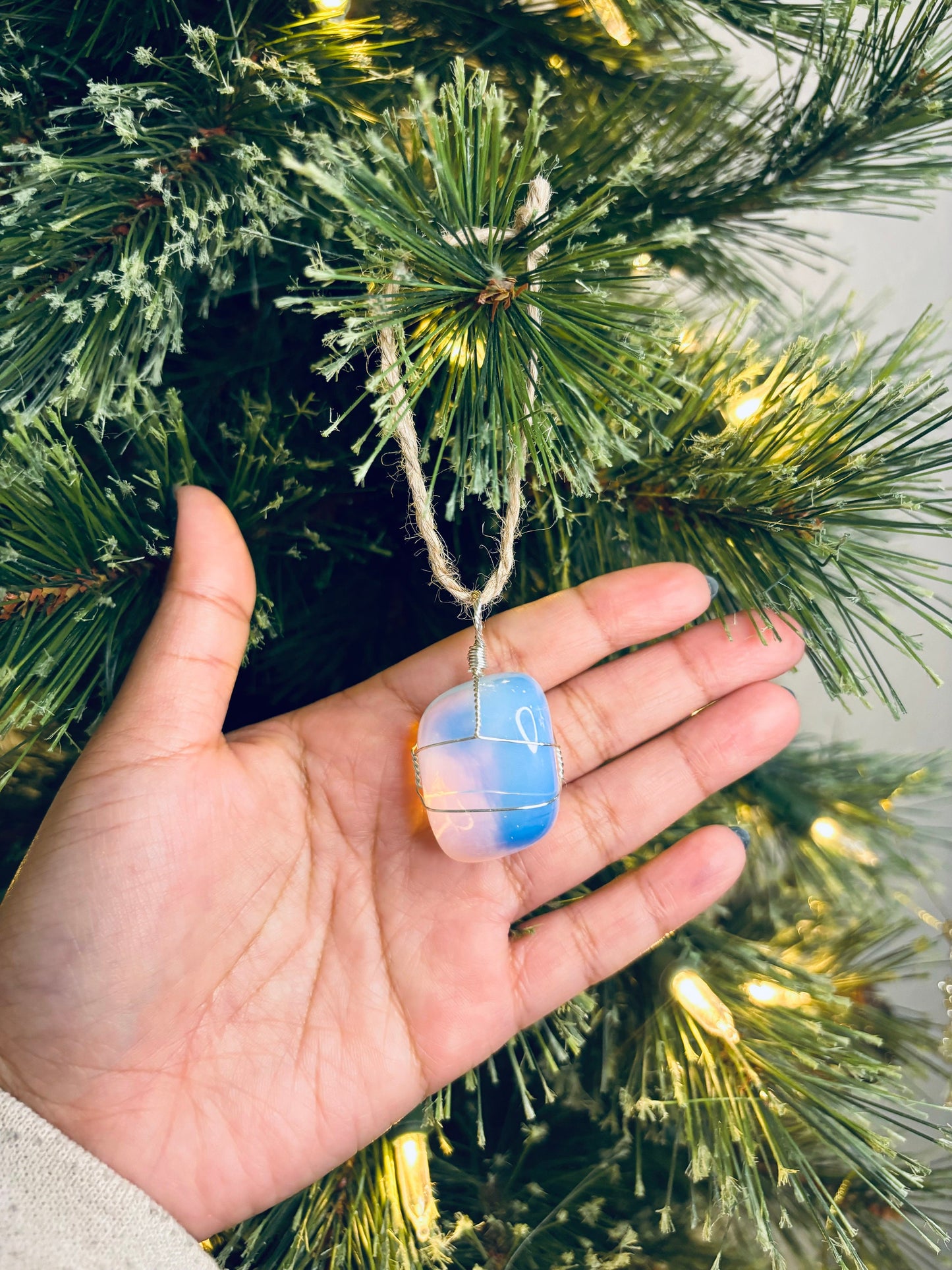 Opalite Crystal Ornament